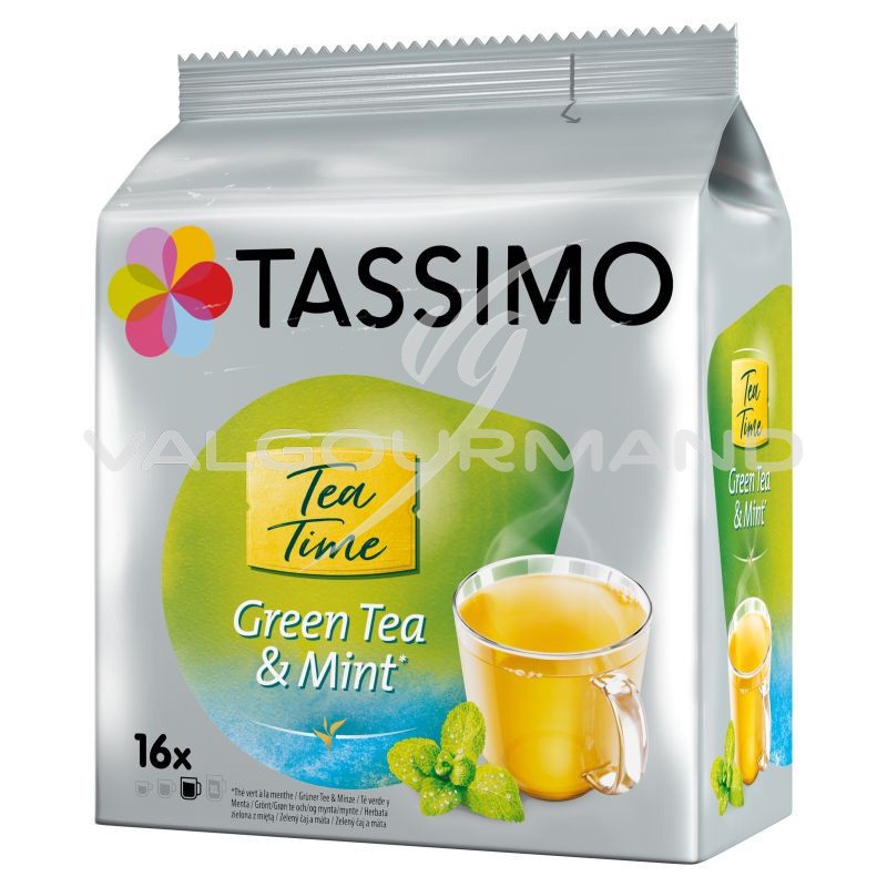 Tassimo Twinings - Dosettes de Thé T-Discs Après-midi d'Orient La boîte de  16 capsules - 35G