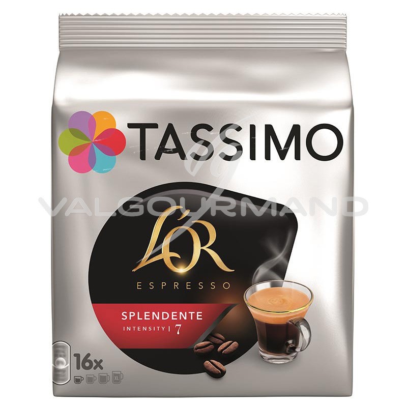 Tassimo LOR Café Espresso Splendente 112g (16 dosettes) - les 5