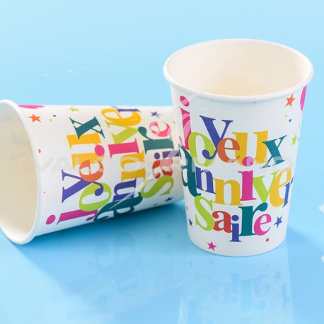 Pots à glace et dessert kraft brun 90ml par 50