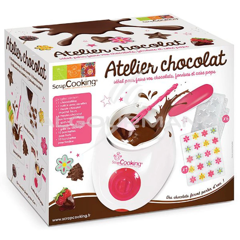 Atelier chocolat - Chocolatière Scrapcooking