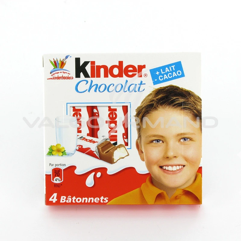 Kinder tablettes par 4 - boîte de 20