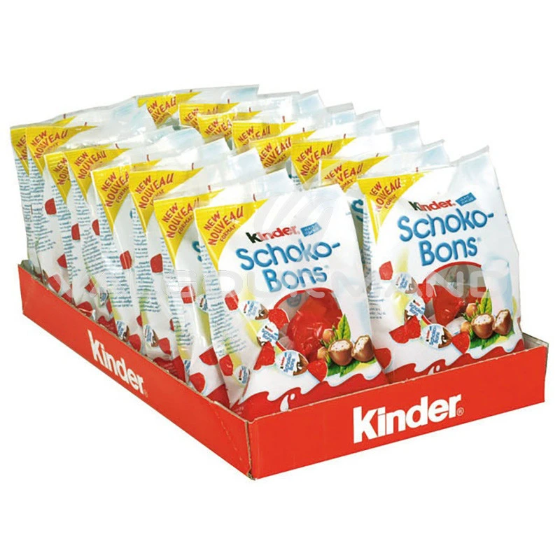 Kinder Schokobons 125g - 16 sachets - RAPPEL DE CERTAINS LOTS