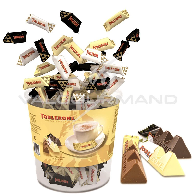 Chocolat blanc Suisse avec nougat au miel et aux amandes - Toblerone - 400 g