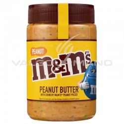 Pâtes à tartiner M&M's peanut butter 320g - les 6 pots en stock