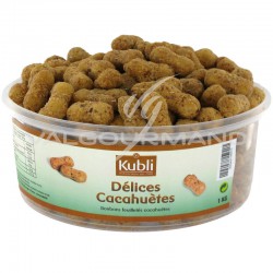 Délices cacahuètes Kubli - boîte de 1kg en stock