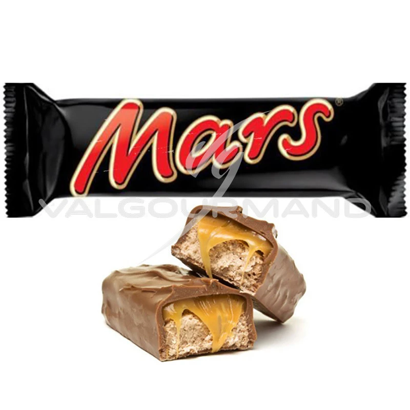 Chocolat Mars Original 51g - boîte de 32 barres Mars à prix grossiste