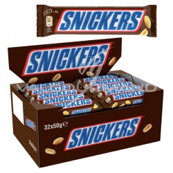 Snickers 50g - boîte de 32 en stock