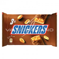 Snickers tri pack (3x50g) - 34 sachets tri pack en stock