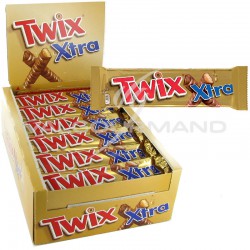 Twix x-tra king size 75g - boîte de 30 en stock