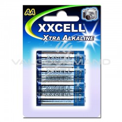 Piles XXCell LR06 blister de 4 - le lot de 12 (soit 1.70€ pièce !) en stock