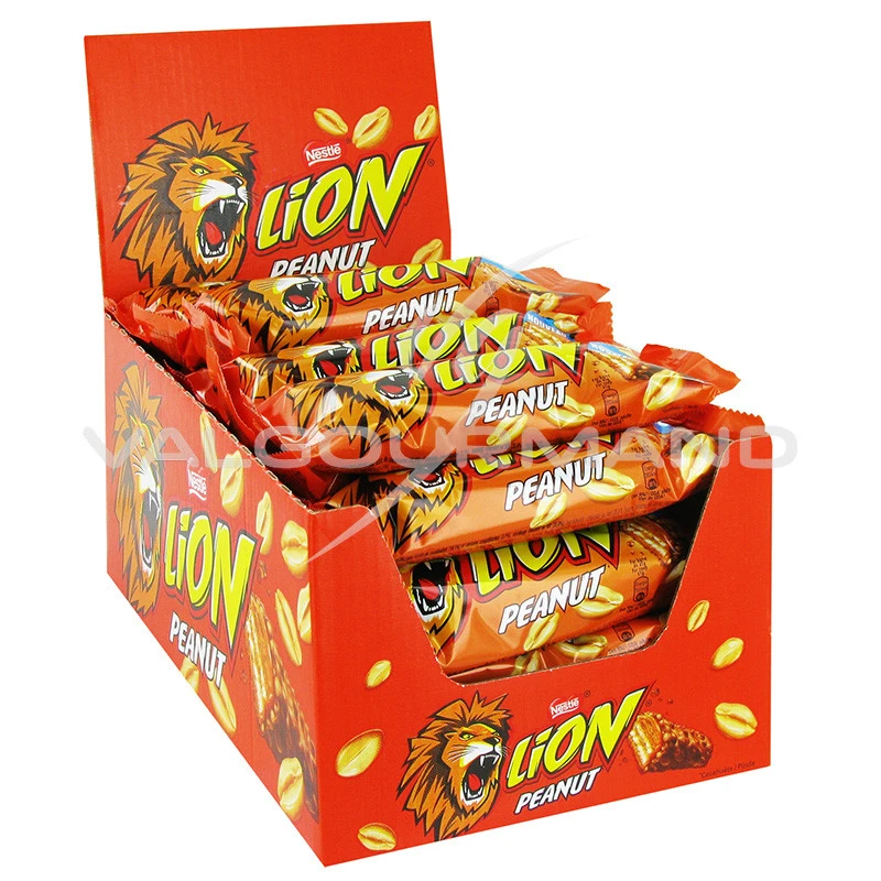 Lion Chocolat Aux Caramel Et Cacahuètes 40 G – Corail Market