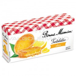 Tartelettes citron Bonne Maman 125g - 12 paquets en stock