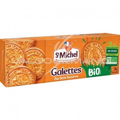 Galettes au beurre St Michel BIO 130g - 12 paquets