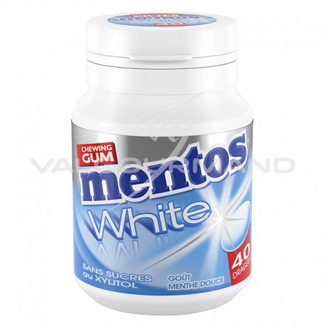 Mentos bottle white Menthe douce SANS SUCRES - le lot de 6