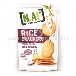 N.A! Rice crakers sel et vinaigre 85g - 12 paquets