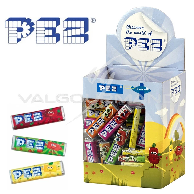 Pez recharge de bonbons fruits AS (8)