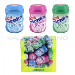 Mentos GUM Pure Fresh nano - 45 boîtes assorties en stock