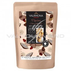 Pépites en chocolat noir 52% Valrhona - 250g en stock