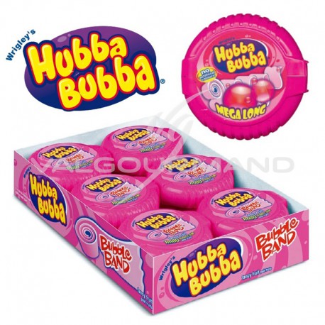 Hubba bubba fancy fruits - le lot de 12 rouleaux