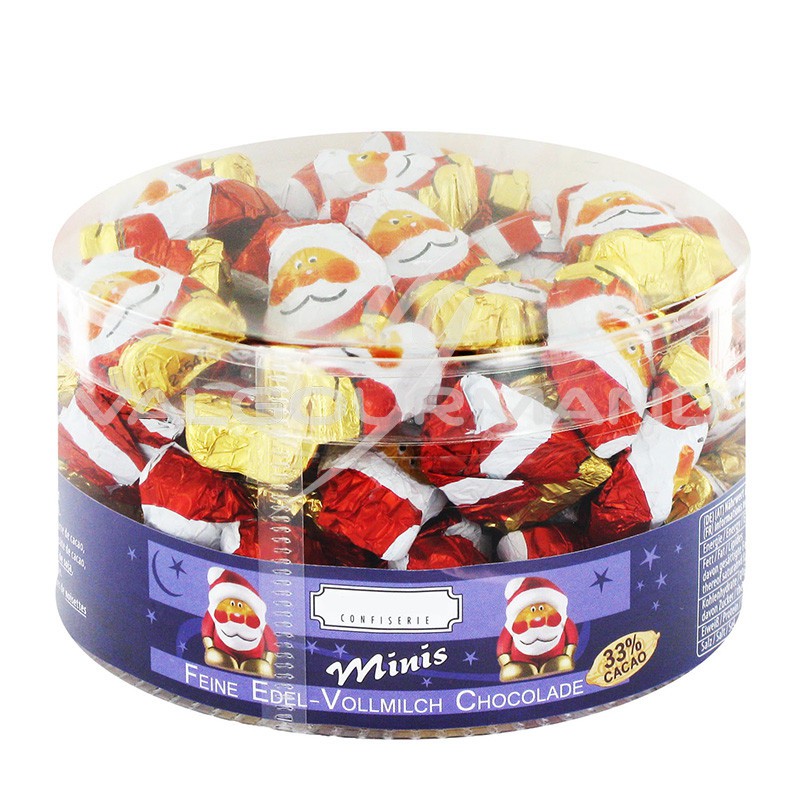 Père Noël au chocolat blanc 140 gr - Chocolaterie ABTEY
