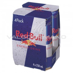 Red Bull 25cl - 4 canettes en stock