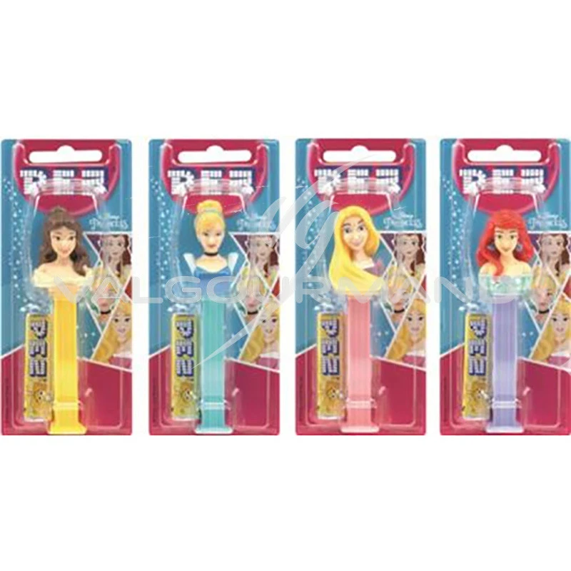 PEZ - Distributeur de bonbons et recharge de bonbons Princesse