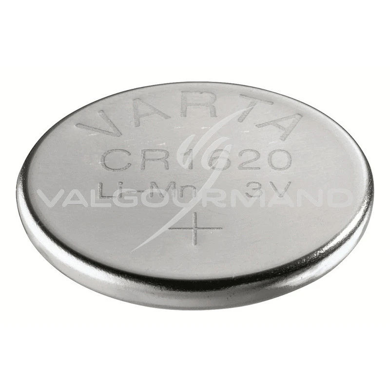 Pile bouton lithium CR1620 3V