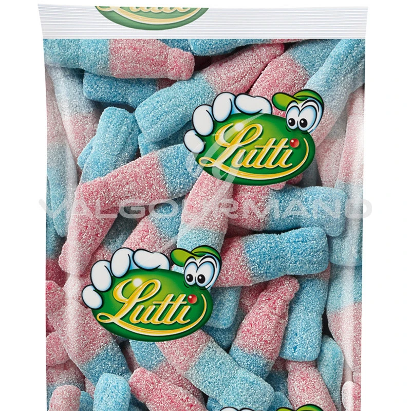 Bouteilles Bubblizz Lutti 100g - 14 sachets