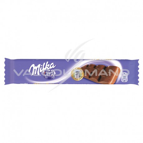 Mini tablette Chocolat au lait Milka 25g - boîte de 48