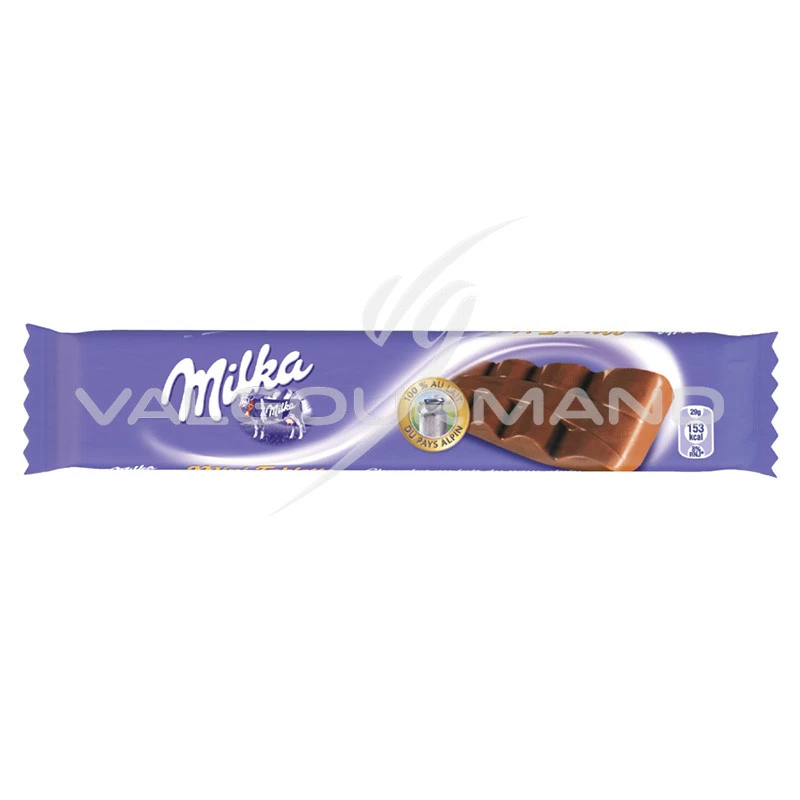 Chocolat tendre au lait, Milka LOT FAMILIAL (4 x 100 g)