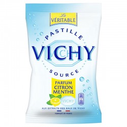 Pastilles de Vichy citron/menthe 125g - 24 sachets