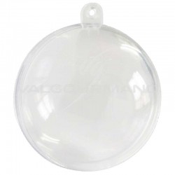 Boules transparentes en plexiglass 10 CM - 20 pièces en stock