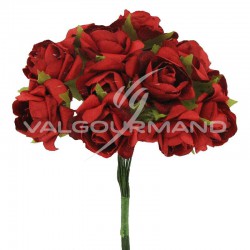 Bouquet de 12 roses ROUGE - le bouquet en stock