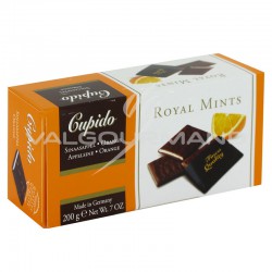 Plaquettes de chocolat Noir menthe et orange - 200g en stock
