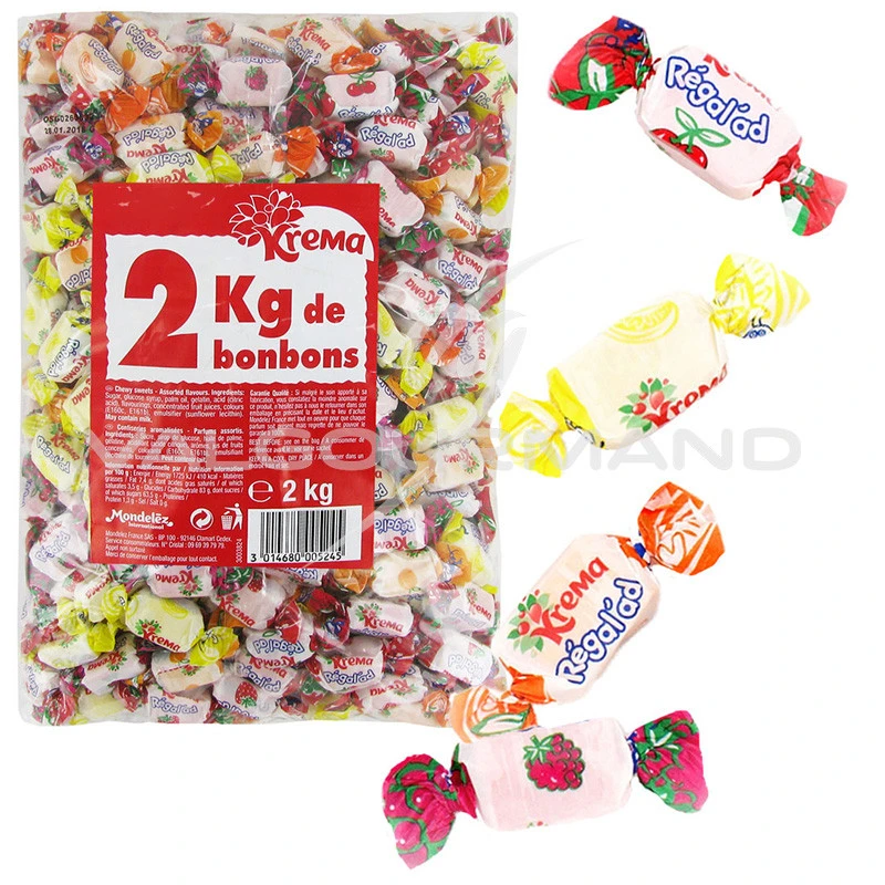 Bonbon Regalad Krema 2kg - Assortiment de bonbons Krema