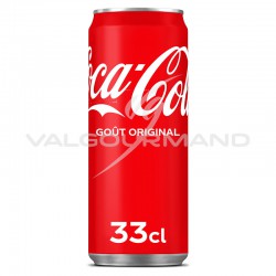 Coca cola 33cl - 24 canettes (origine France) en stock