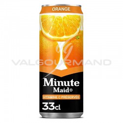 Minute Maid Orange 33cl - 24 canettes en stock