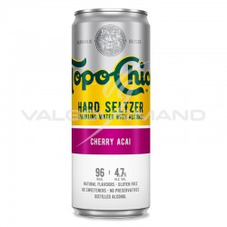 Topo Chico Cherry Açai boîte 33cl Hard Seltzer - Lot de 12