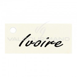 Etiquettes Rectangulaire IVOIRE - 6 vignettes