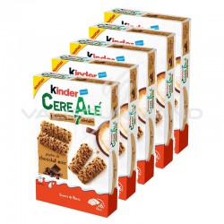 Kinder CereAlé et pépites de chocolat noir - lot de 5 paquets en stock