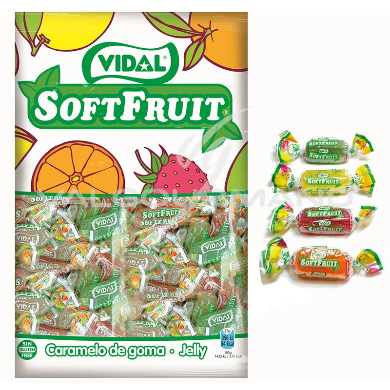 Bonbons Soft fruits Vidal - 1kg