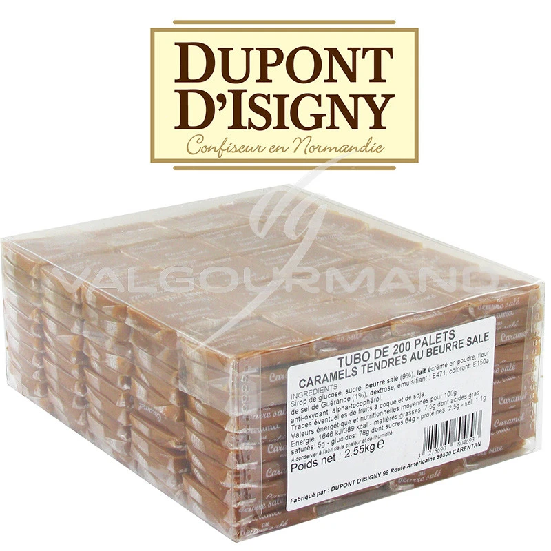 ATDG CARAMELS AU BEURRE SALE 110 G