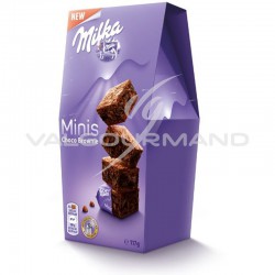 Mini cakes brownies Milka 117g - 8 paquets en stock