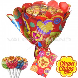 Bouquet mini flower Chupa Chups best of - 19 sucettes