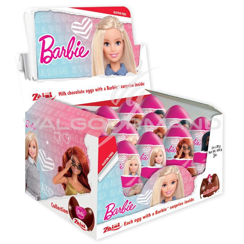 KINDER Surprise œufs enrobés de chocolat Barbie 3 pièces 60g pas