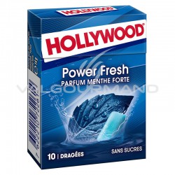 Hollywood dragées powerfresh SANS SUCRES - 20 étuis en stock