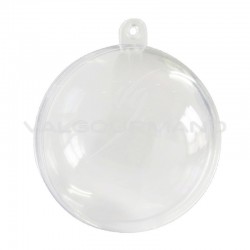 Boules transparentes en plexiglass 6 CM - 20 pièces