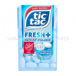 Tic Tac fresh + menthe polaire SANS SUCRES - 24 boîtes