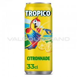 Tropico citronade boîte 33 cl - pack de 24 boîtes en stock