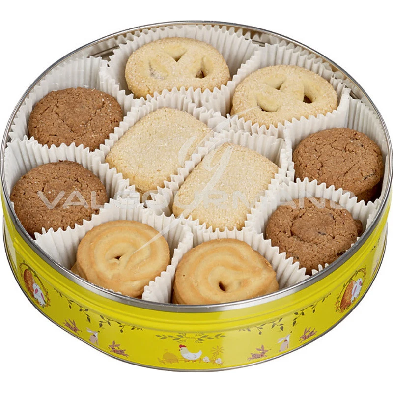 Assortiments de biscuits - boite métal 210g • Boutique Secours